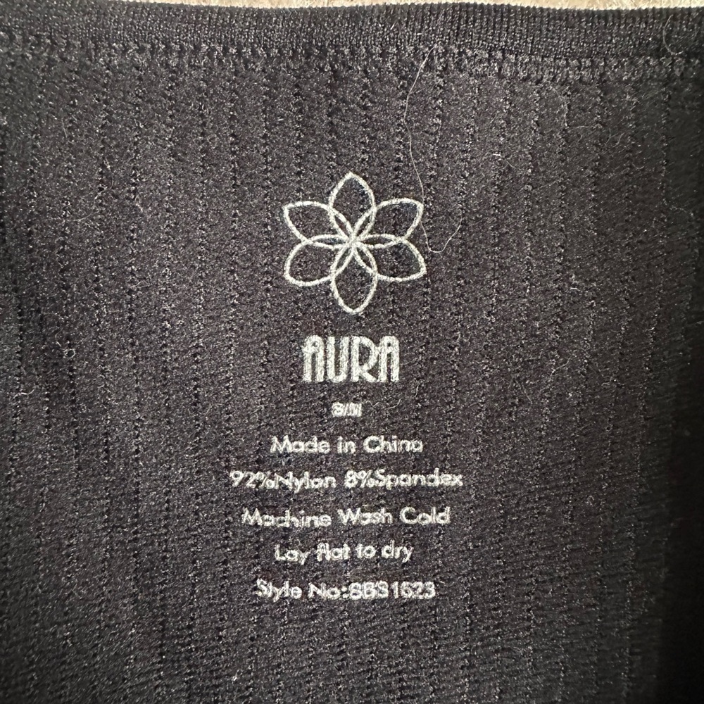 Aura Black Women’s Bodysuit - Picture 3 of 3